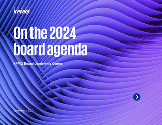 On the 2024 board agenda